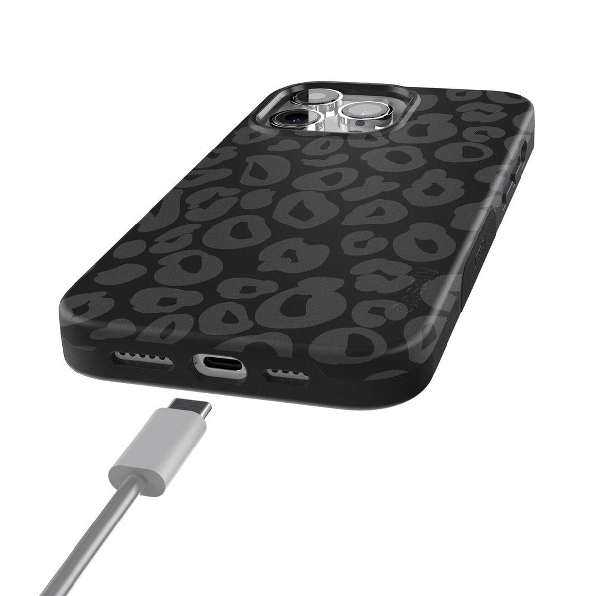 Into the Wild | Black Leopard Case
