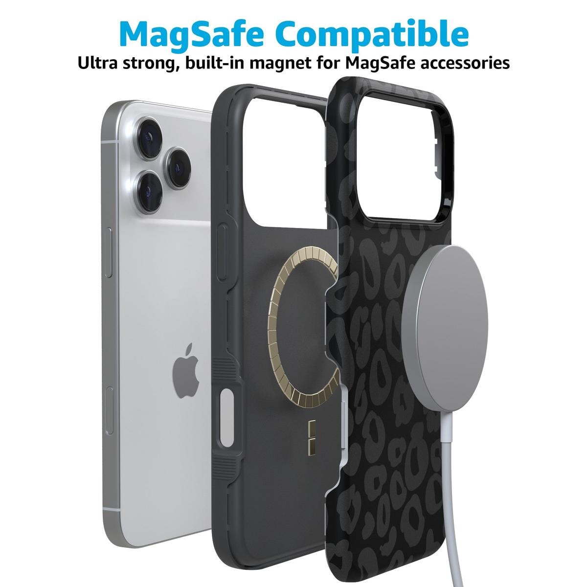 Into the Wild | Black Leopard Case