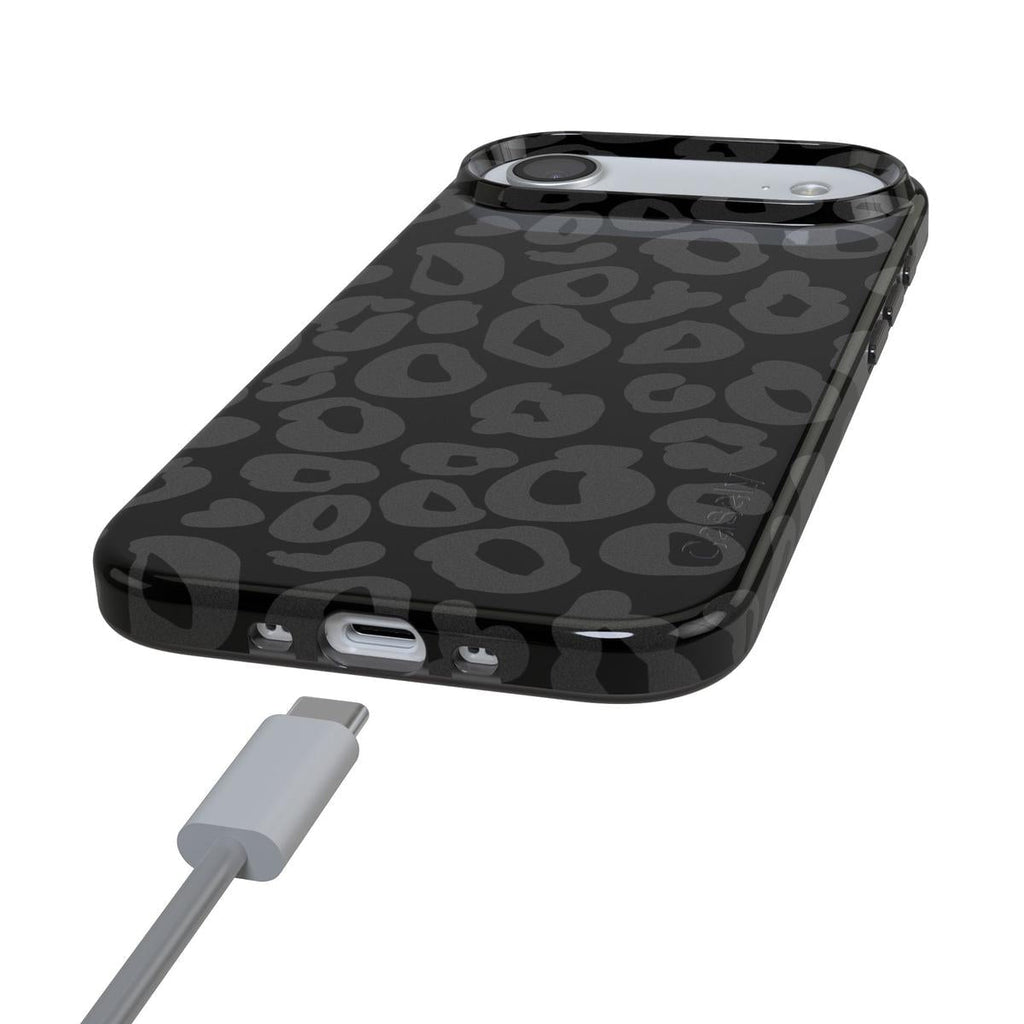 Into the Wild | Black Leopard Case