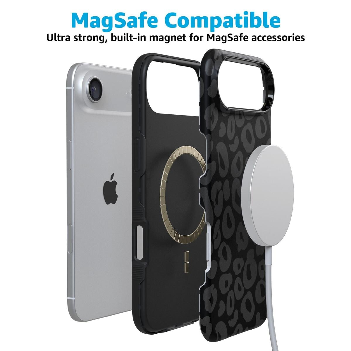 Into the Wild | Black Leopard Case