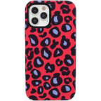 Into the Wild | Red & Blue Leopard Print Case