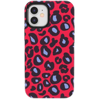 Into the Wild | Red & Blue Leopard Print Case