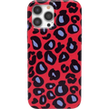 Into the Wild | Red & Blue Leopard Print Case