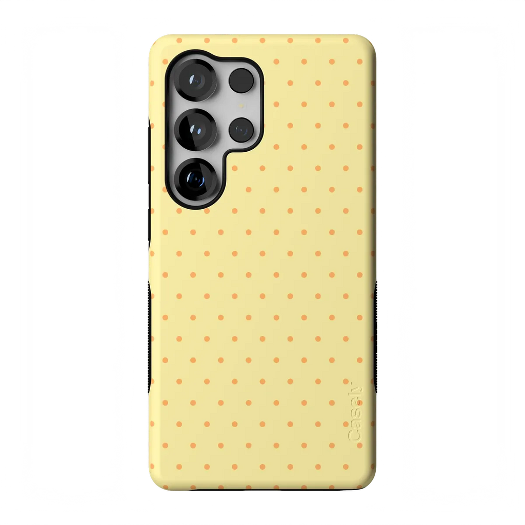 On the Dot | Yellow Polka Dot Case