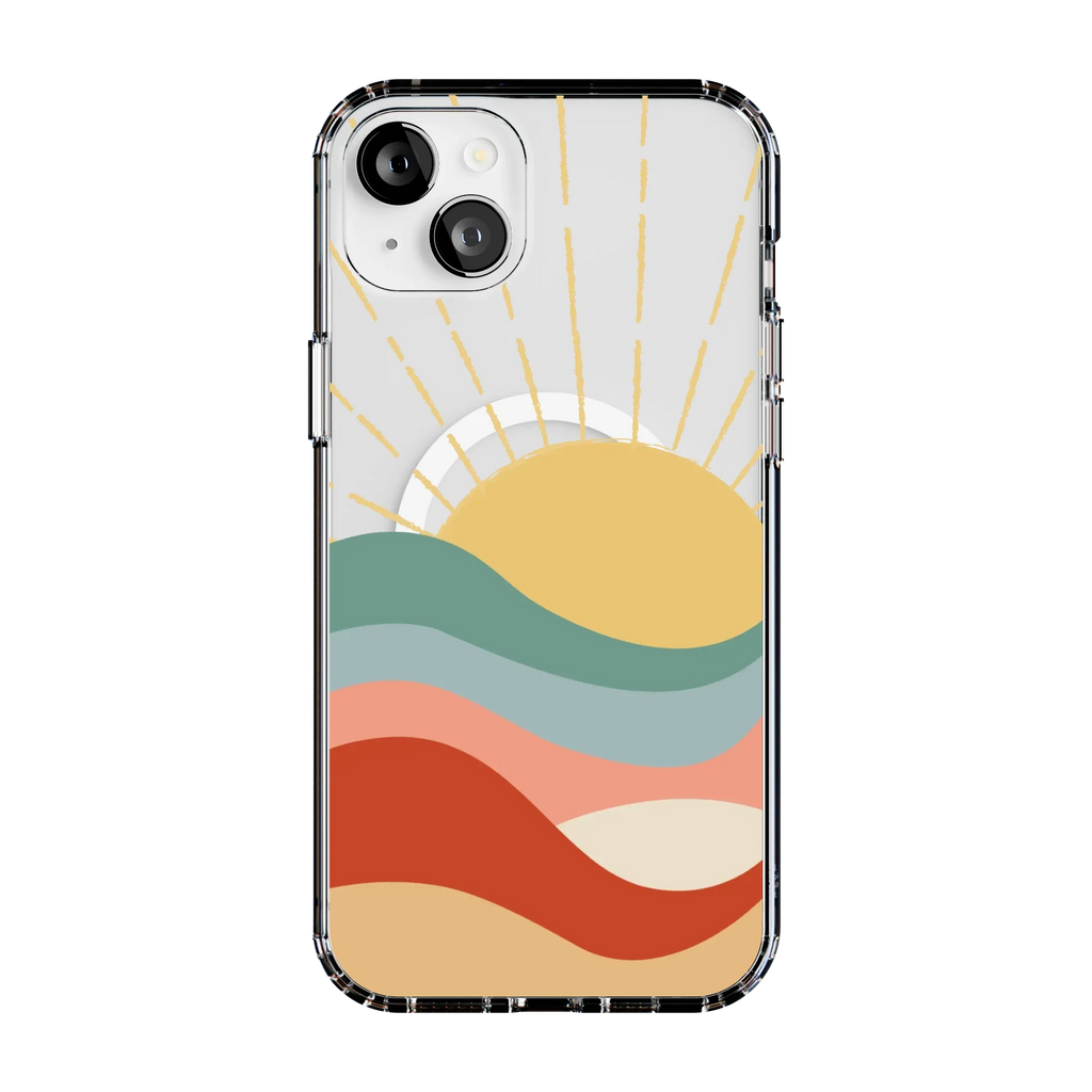 Here Comes the Sun | Colorblock Sunset Case