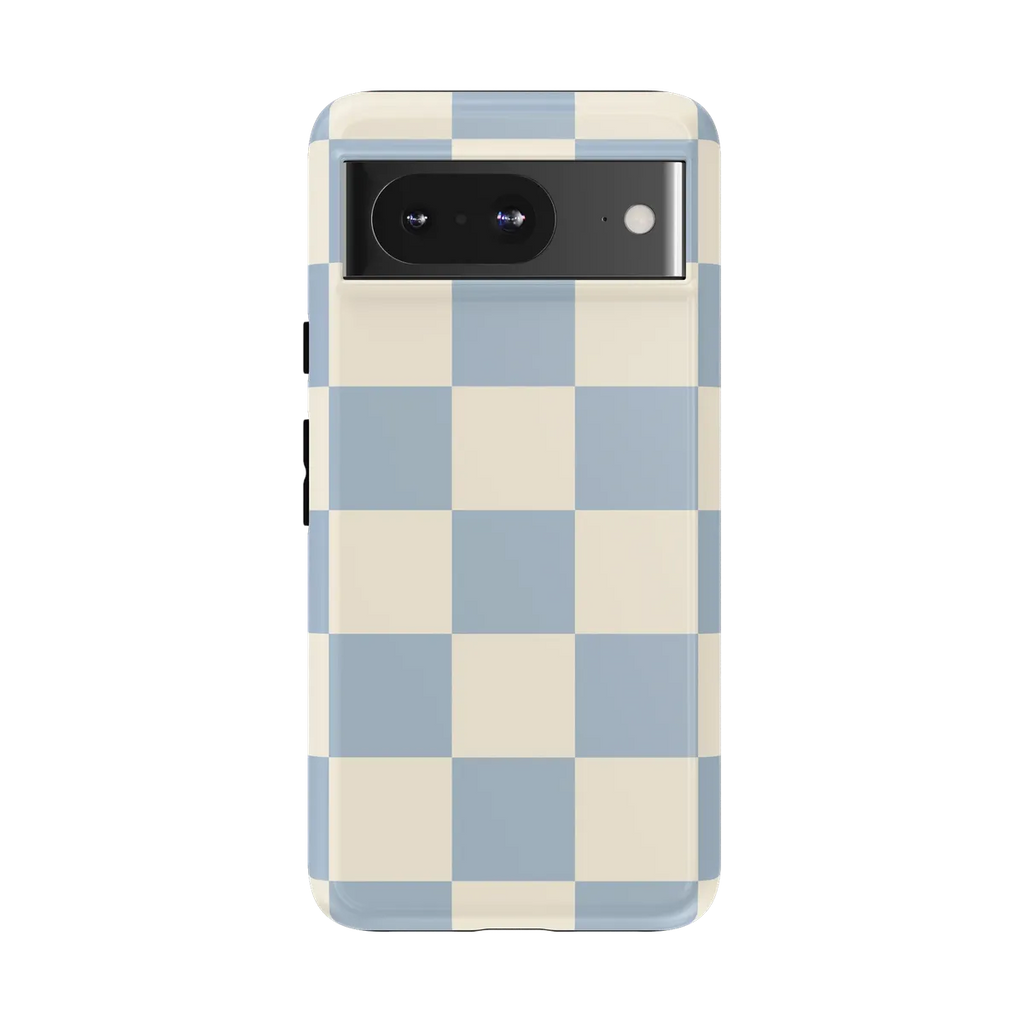Fit Check | Light Blue Checkerboard Case