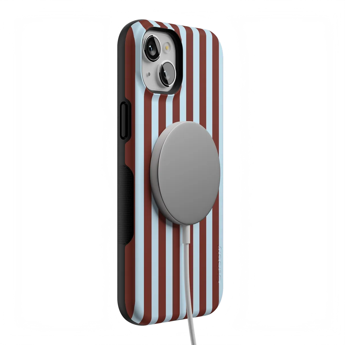 Sunday in Brooklyn | Blue Stripes Case