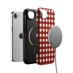 Checked Twice | Red Plaid Case