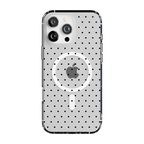 On the Dot | Black Polka Dot Case