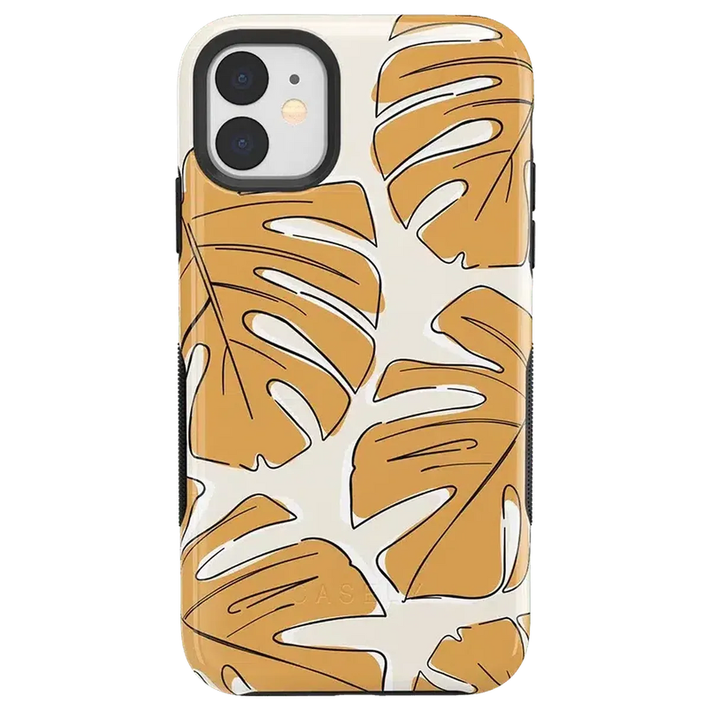 Island Time | Tropical Leaves Floral Case