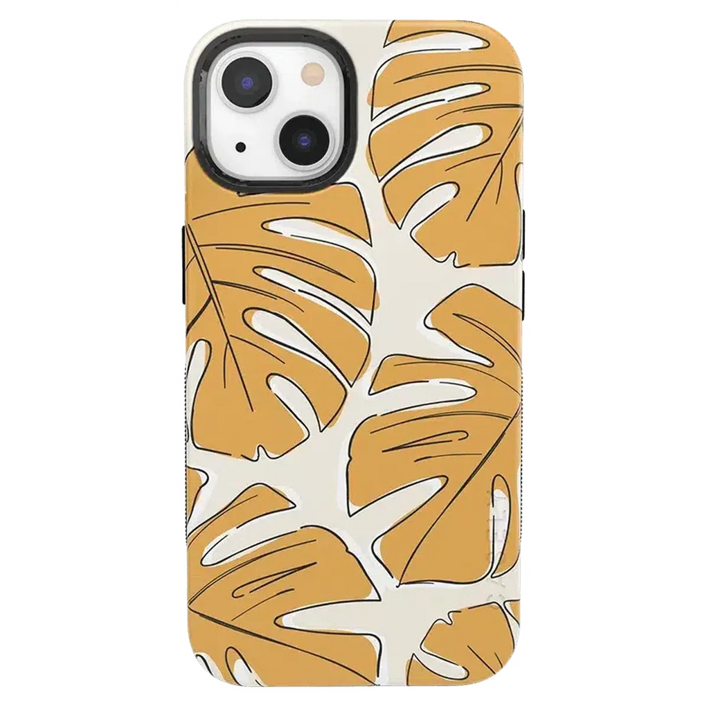 Island Time | Tropical Leaves Floral Case