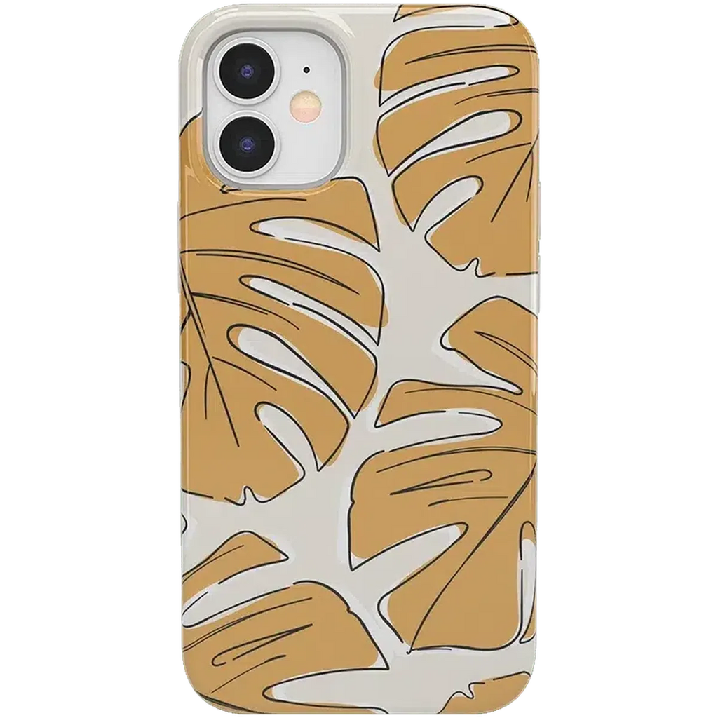 Island Time | Tropical Leaves Floral Case