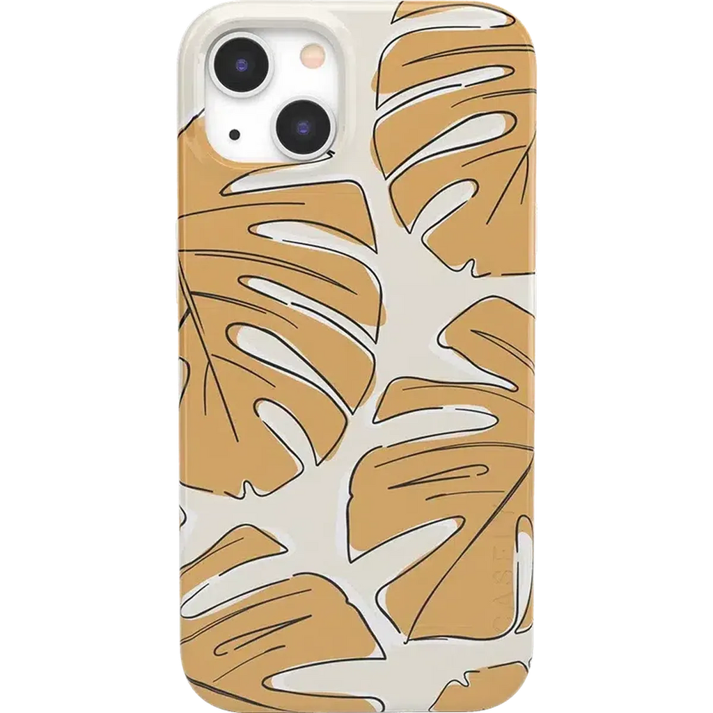 Island Time | Tropical Leaves Floral Case