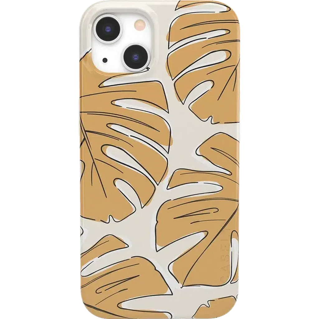 Island Time | Tropical Leaves Floral Case
