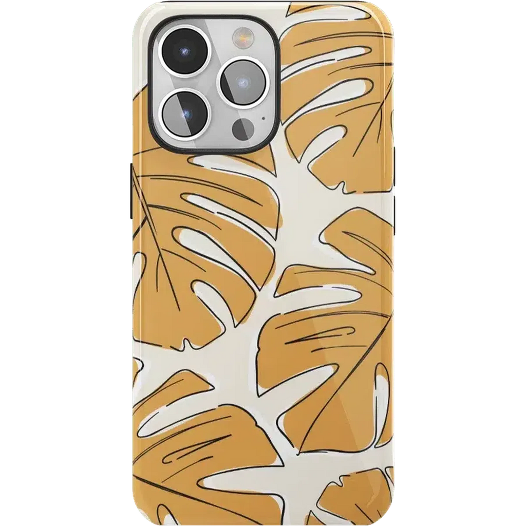 Island Time | Tropical Leaves Floral Case