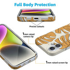 Island Time | Tropical Leaves Floral Case