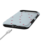 Love Lines | Blue Stripes Case