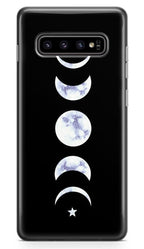 It's Just a Phase | Marble Moon Samsung Case