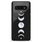 It's Just a Phase | Marble Moon Samsung Case