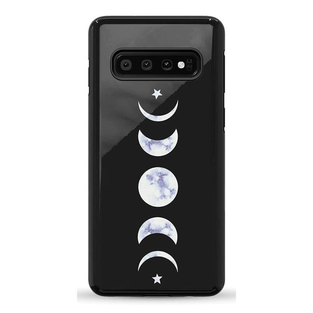 It's Just a Phase | Marble Moon Samsung Case