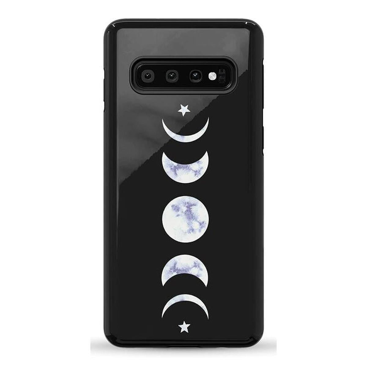 It's Just a Phase | Marble Moon Samsung Case