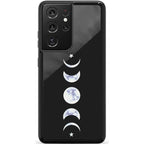 It's Just a Phase | Marble Moon Samsung Case