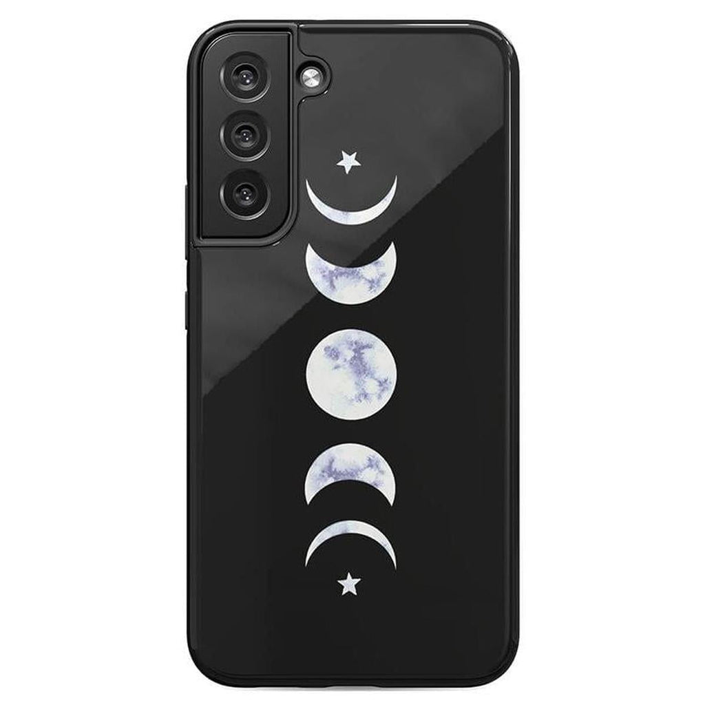 It's Just a Phase | Marble Moon Samsung Case