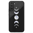 It's Just a Phase | Marble Moon Samsung Case