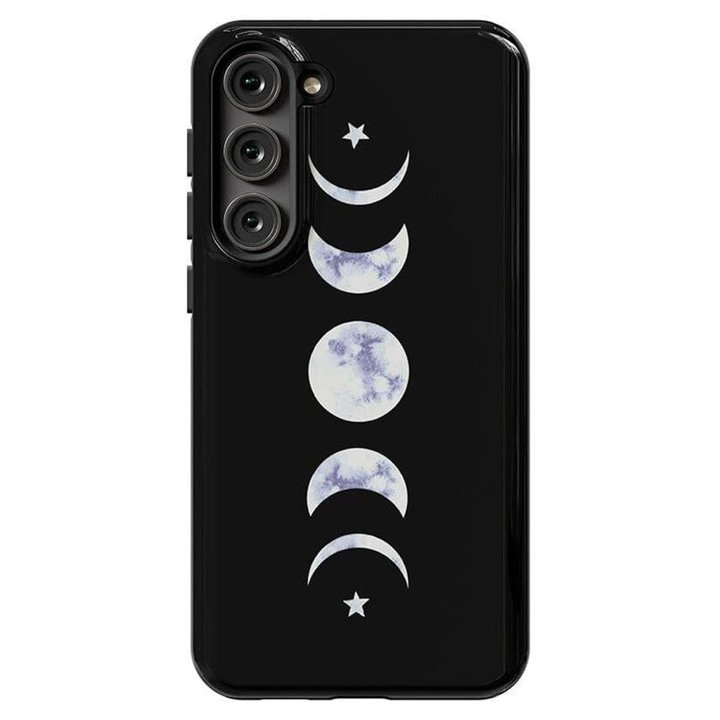 It's Just a Phase | Marble Moon Samsung Case