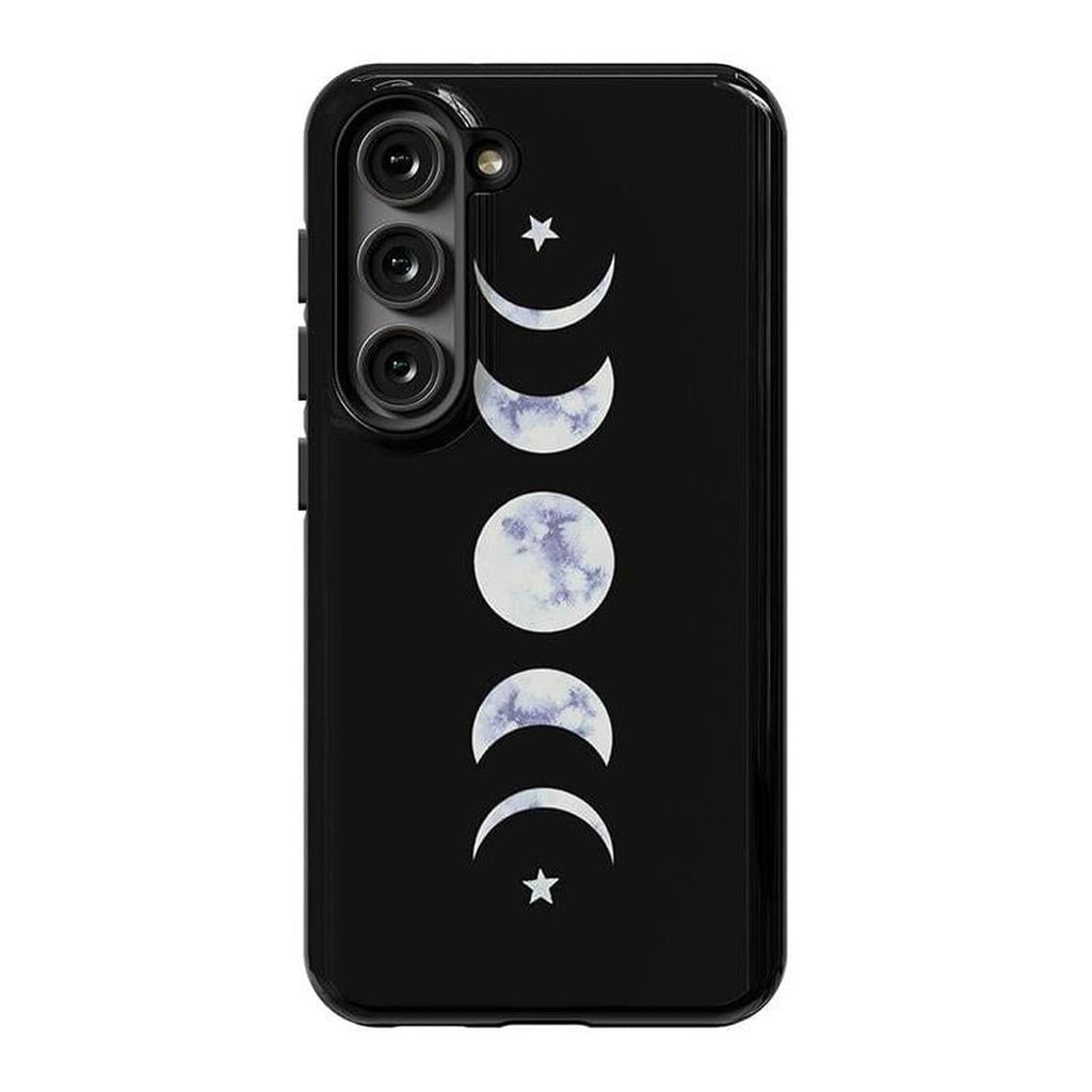 It's Just a Phase | Marble Moon Samsung Case