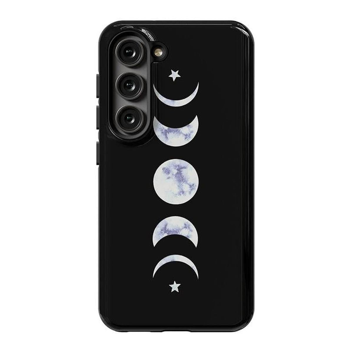 It's Just a Phase | Marble Moon Samsung Case