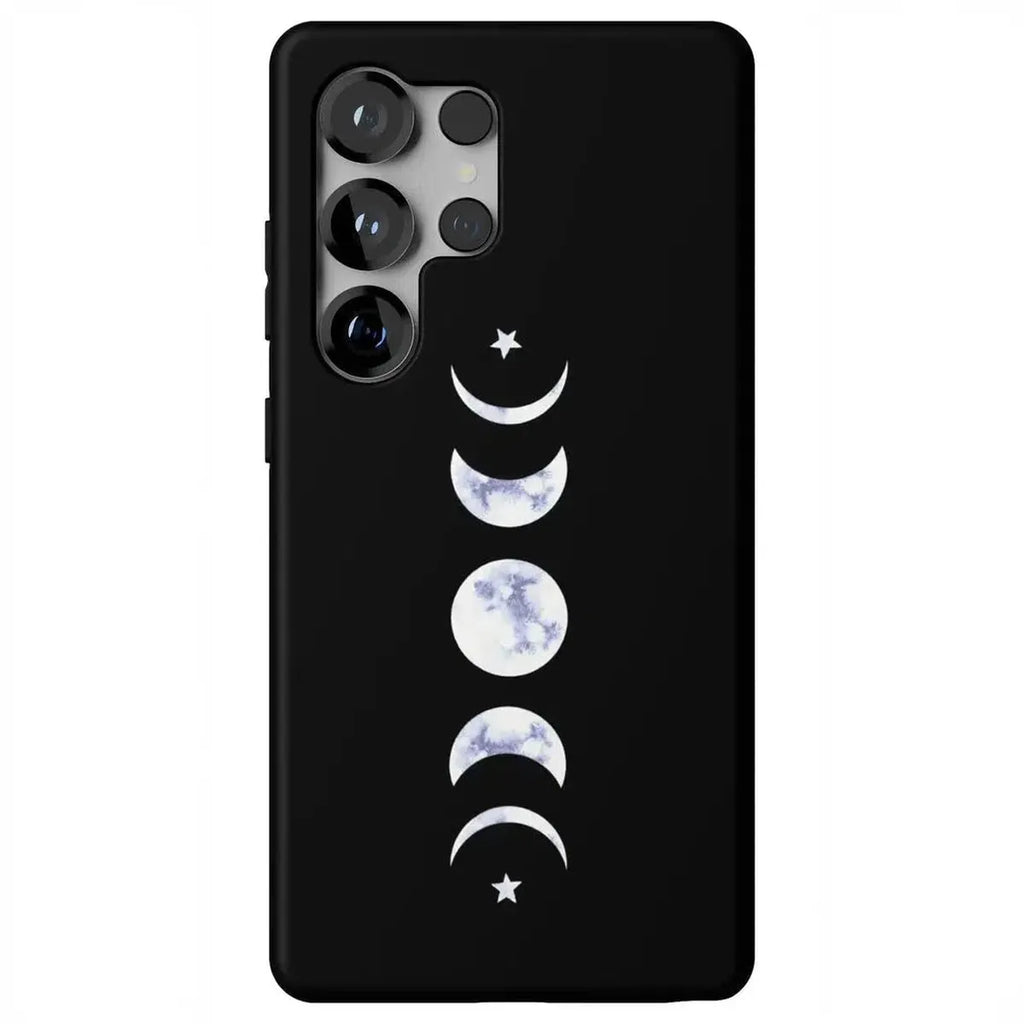 It's Just a Phase | Marble Moon Samsung Case