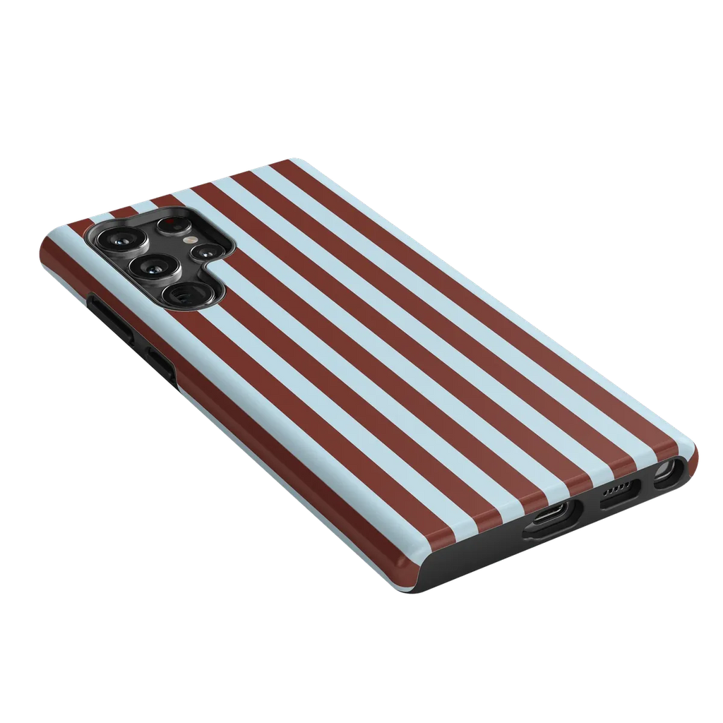 Sunday in Brooklyn | Blue Stripes Case