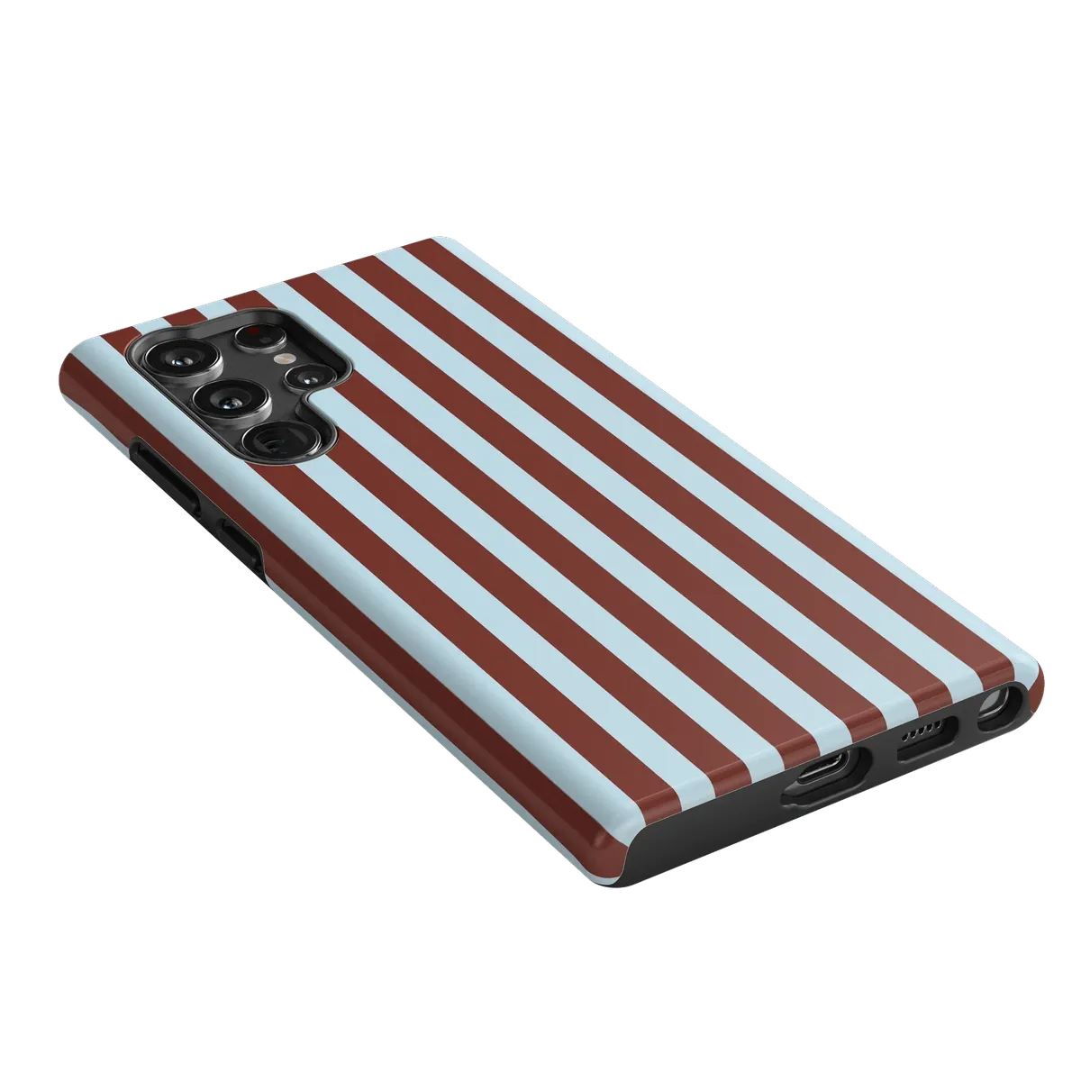Sunday in Brooklyn | Blue Stripes Case