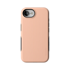 Stripes and the City | Orange & Pink Pinstripe Case