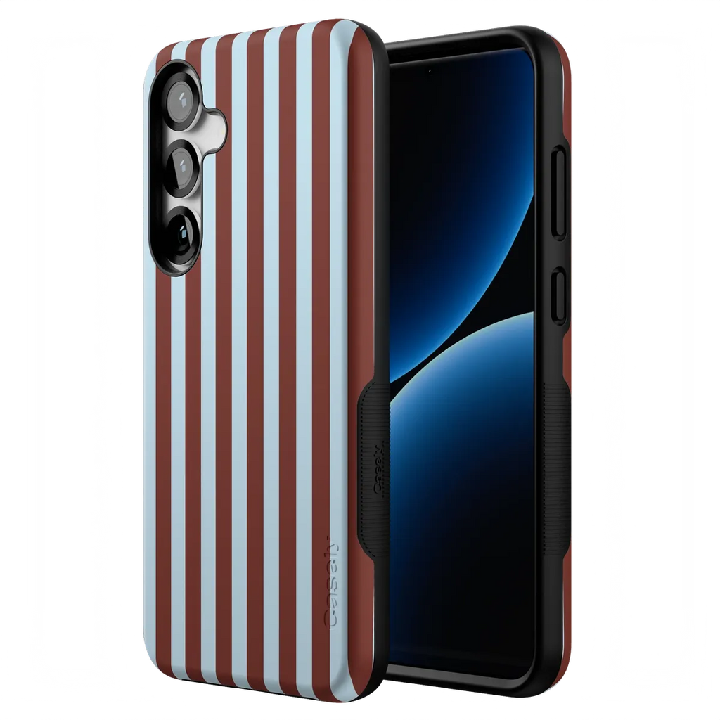 Sunday in Brooklyn | Blue Stripes Case