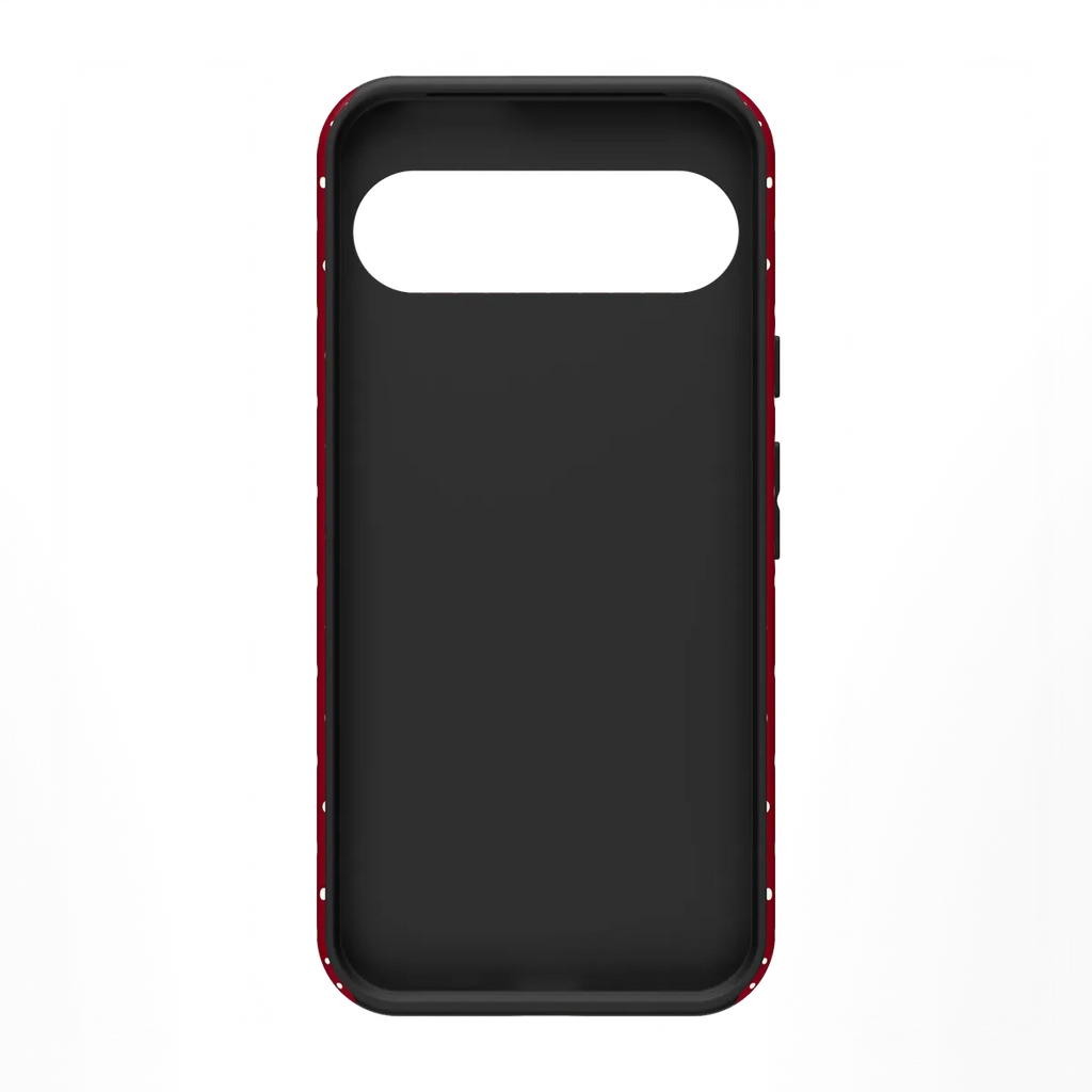 On the Dot | Maroon Polka Dot Case