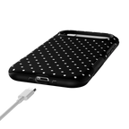 On the Dot | White Polka Dot Case