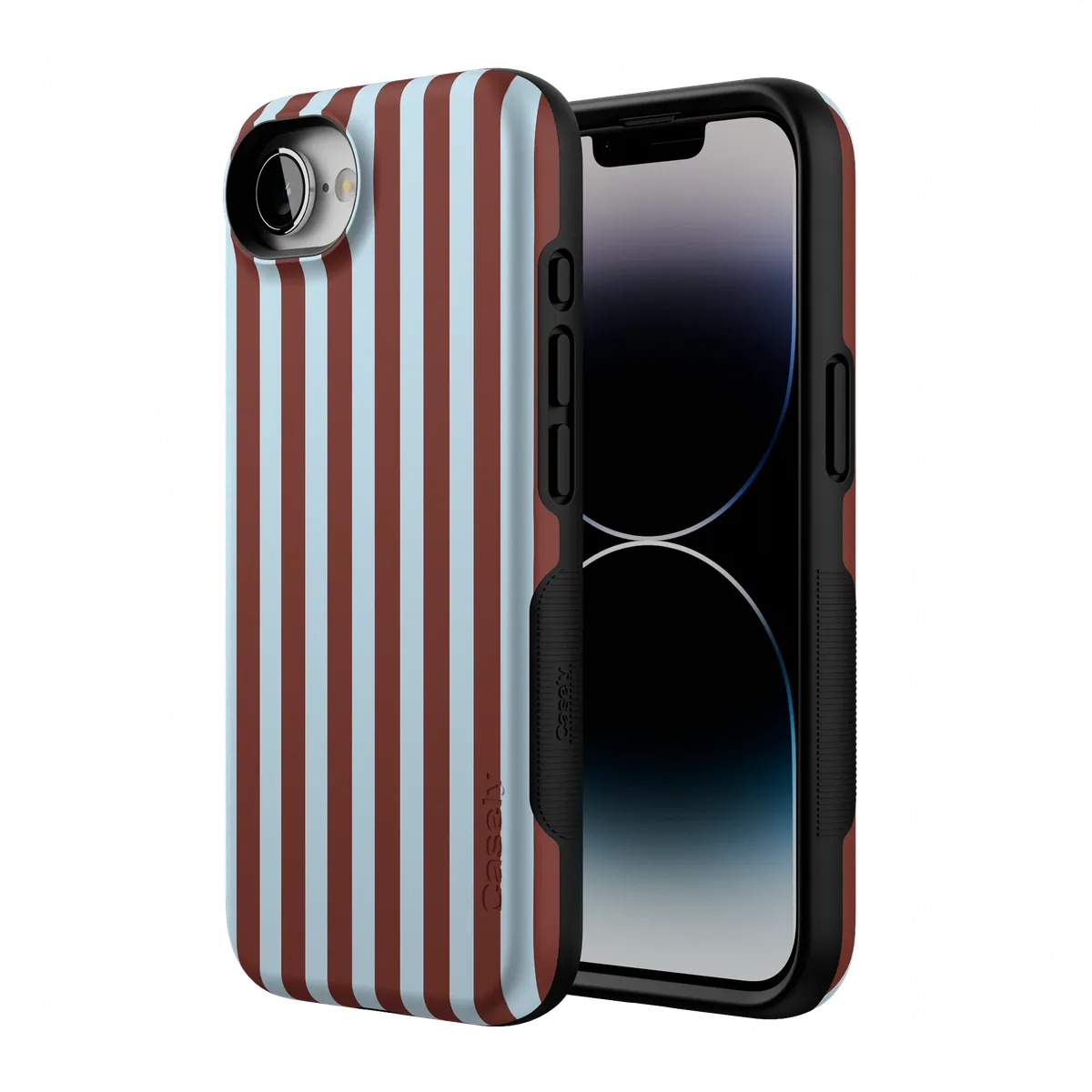 Sunday in Brooklyn | Blue Stripes Case