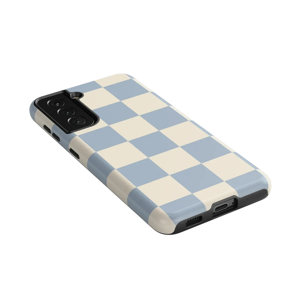 Fit Check | Light Blue Checkerboard Case