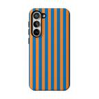 Go New York | Blue & Orange Stripes Case