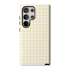 Pastel Picnic | Yellow Gingham Case