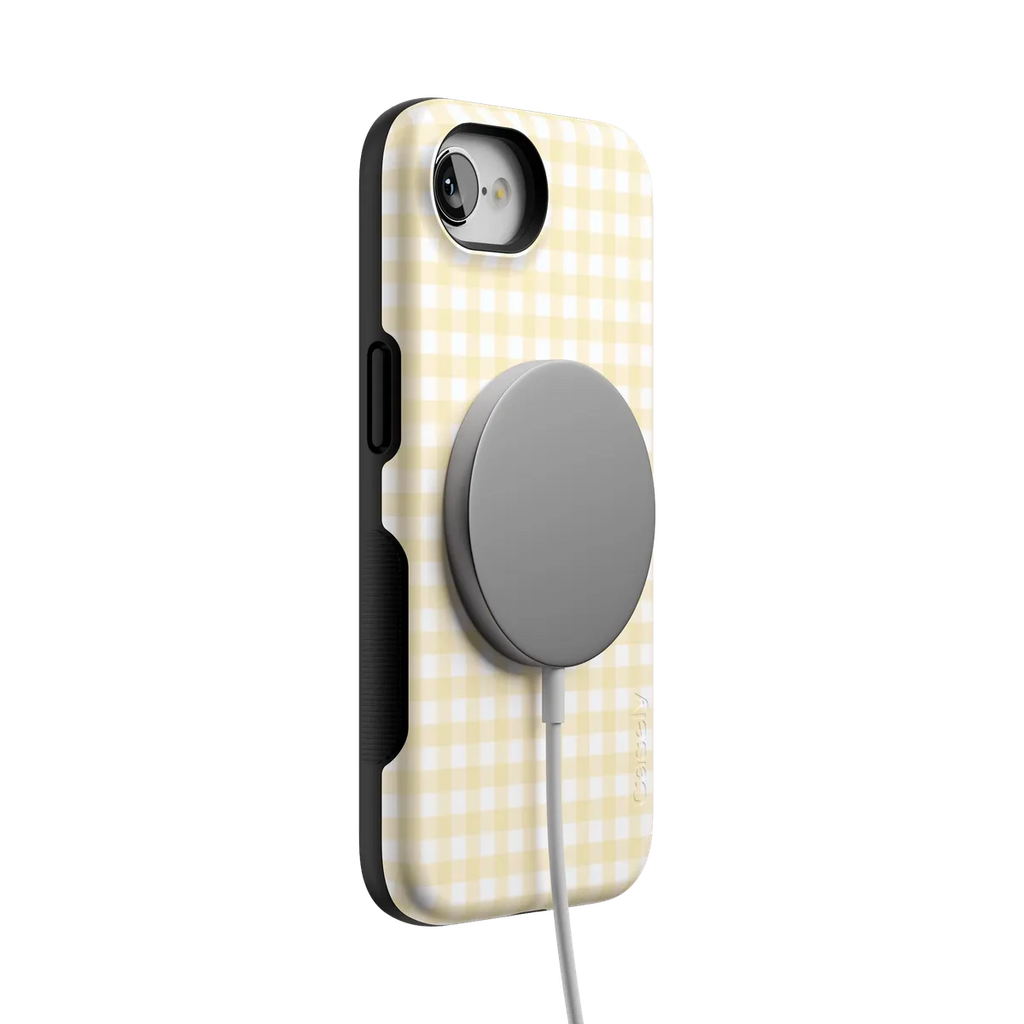 Pastel Picnic | Yellow Gingham Case