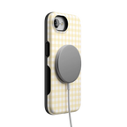 Pastel Picnic | Yellow Gingham Case