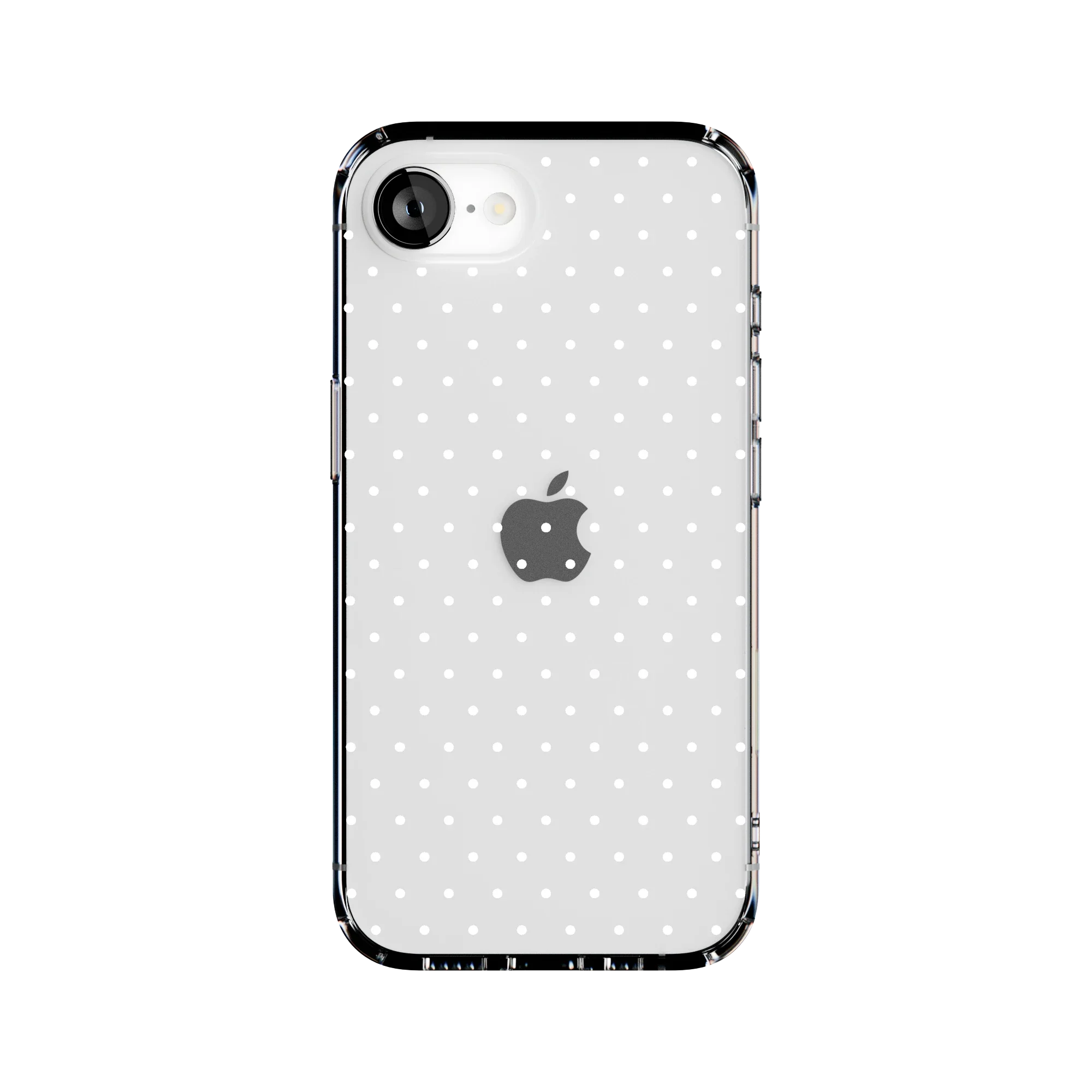 On the Dot | White Polka Dot Case