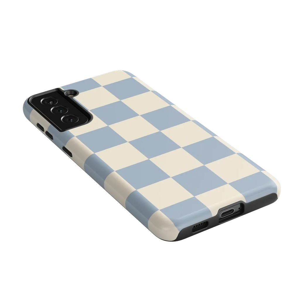 Fit Check | Light Blue Checkerboard Case