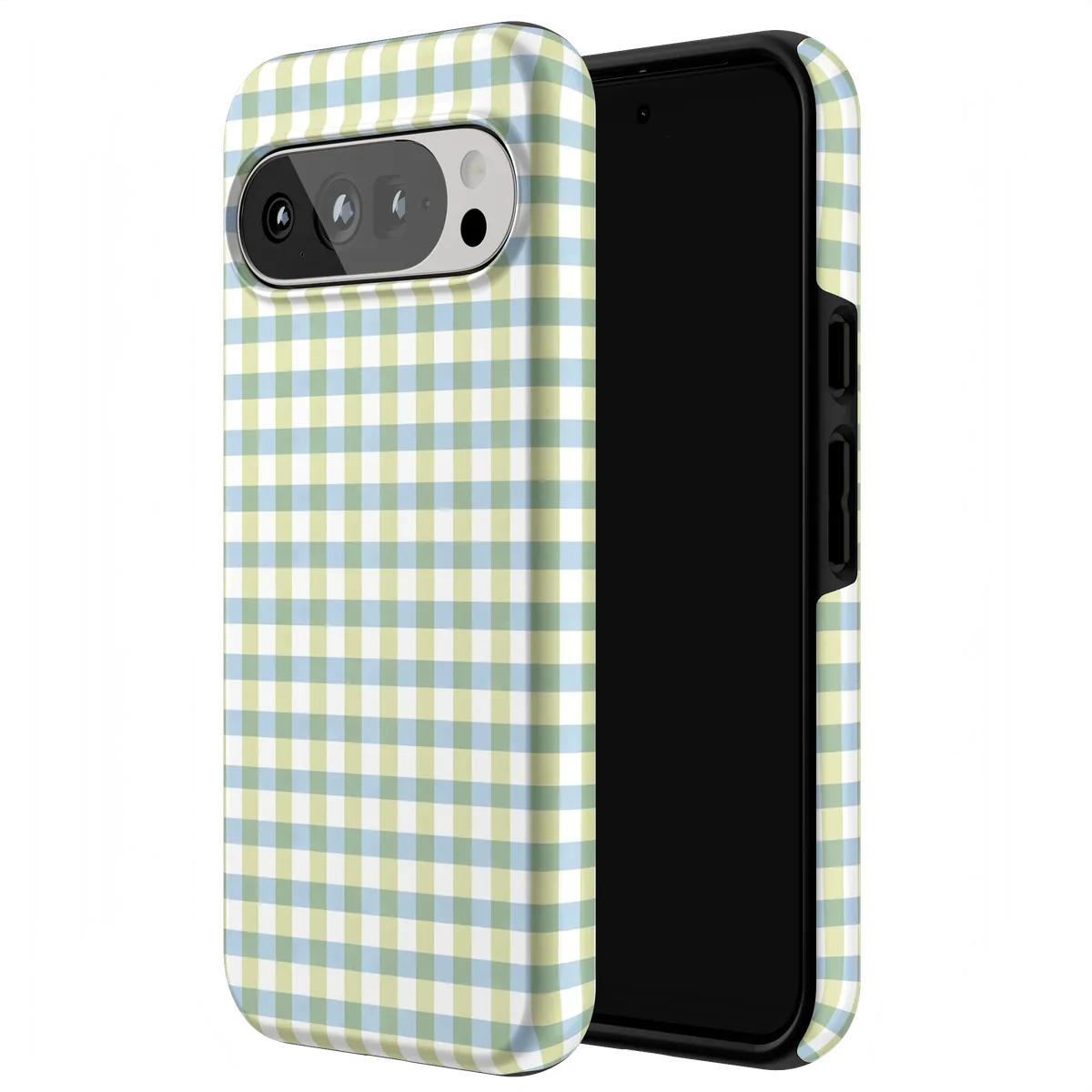 Pastel Picnic | Blue & Green Gingham Case