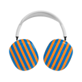 Go New York | Blue & Orange Stripes AirPods Max Case