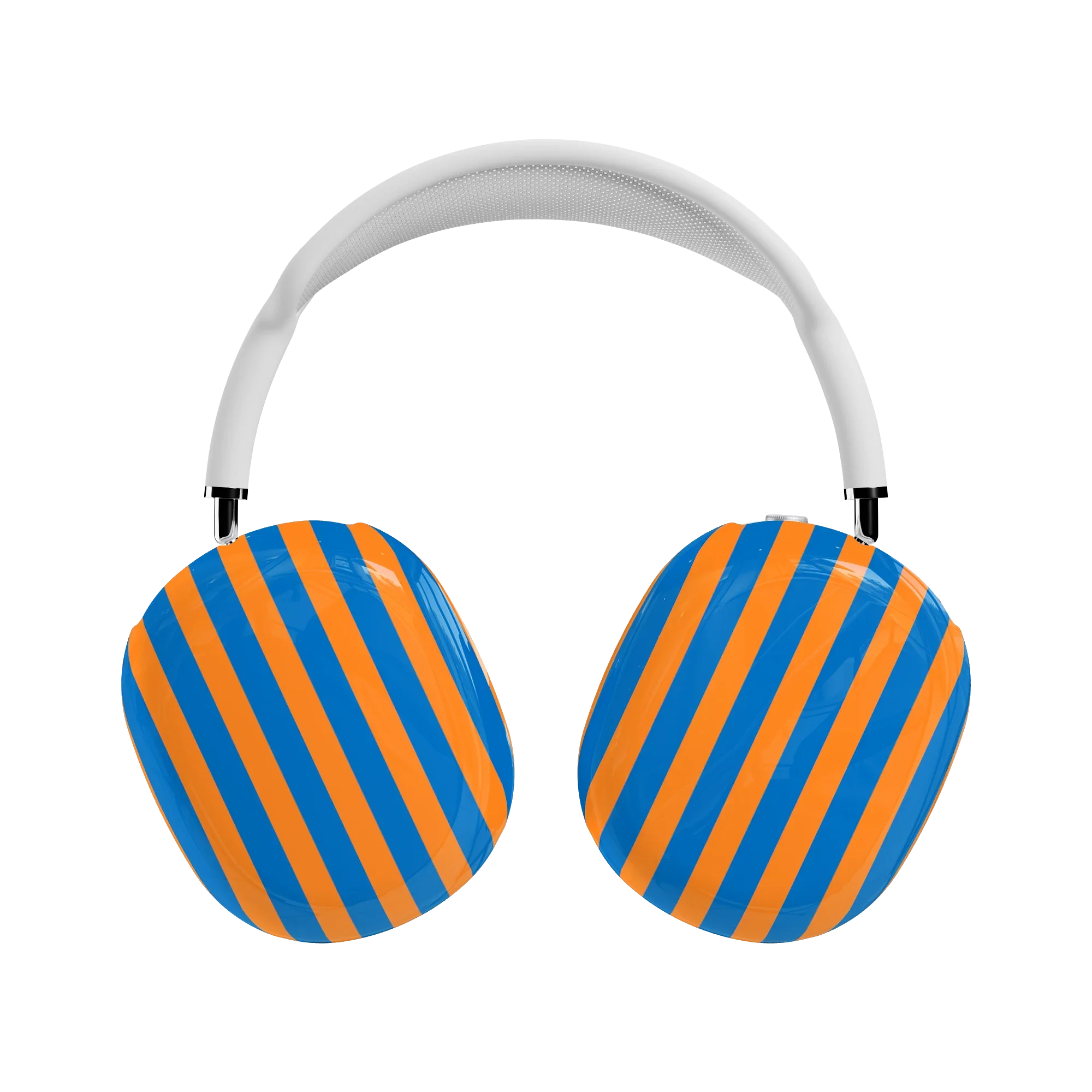 Go New York | Blue & Orange Stripes AirPods Max Case