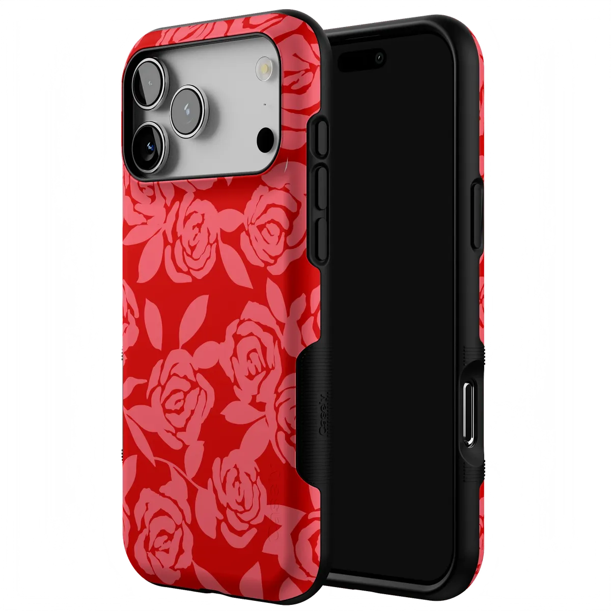 Final Rose | Red & Pink Floral Case